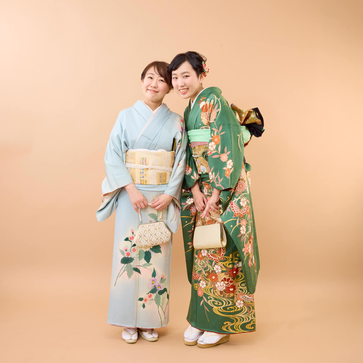 振袖の着付