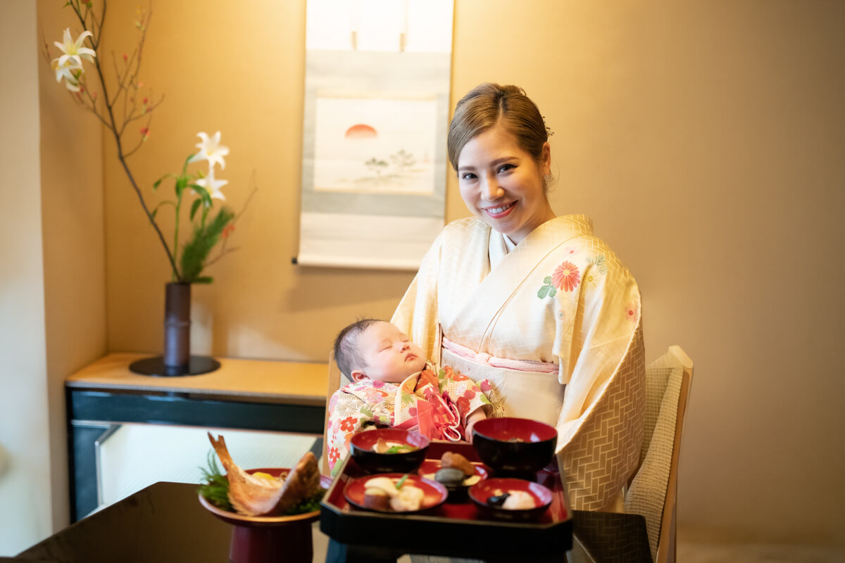 100日お食い初め