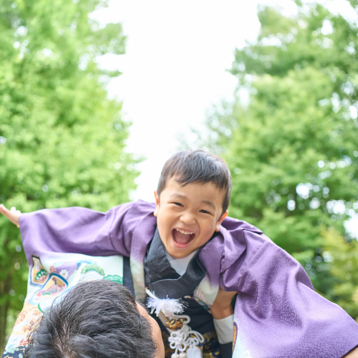 男の子の七五三撮影