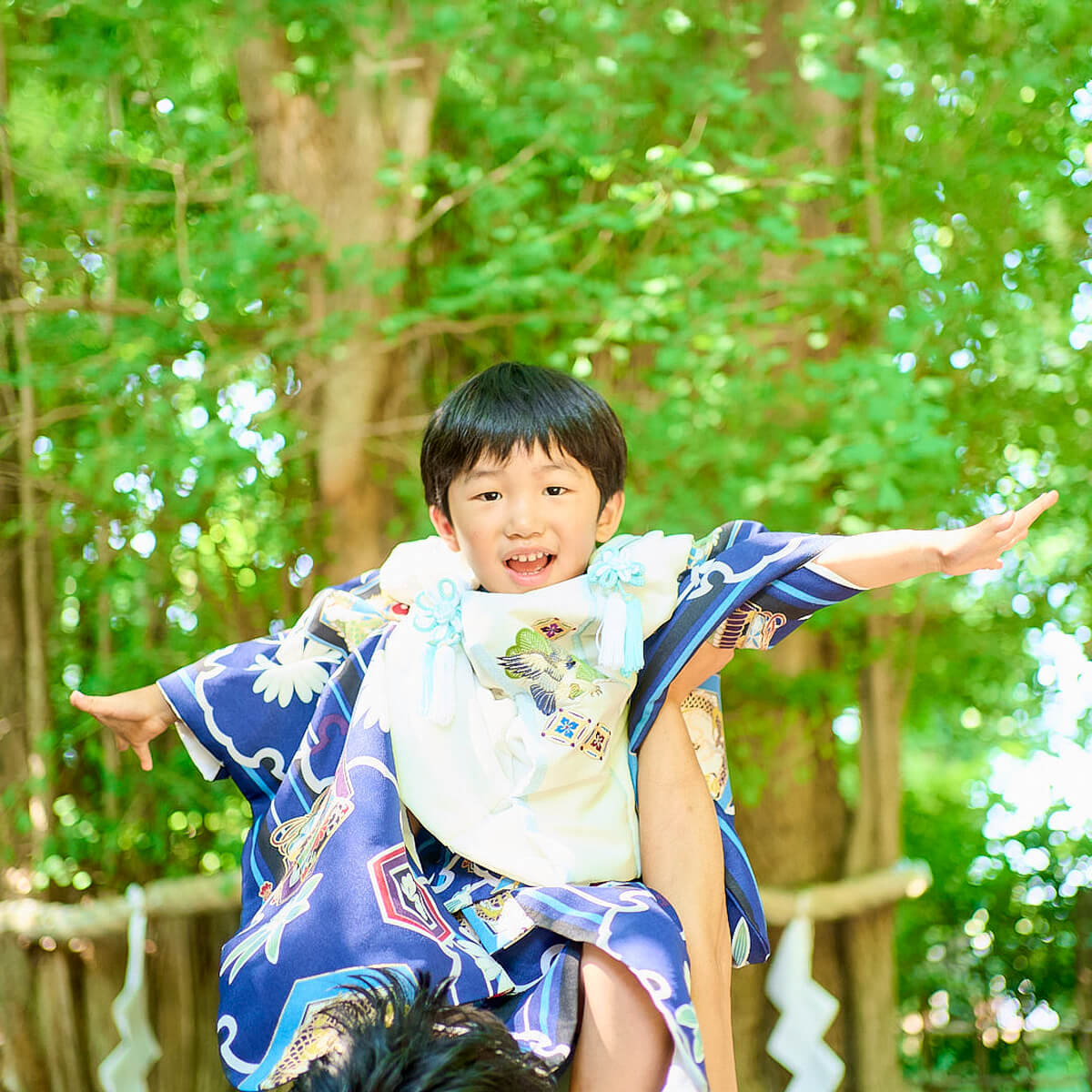 男の子の七五三写真