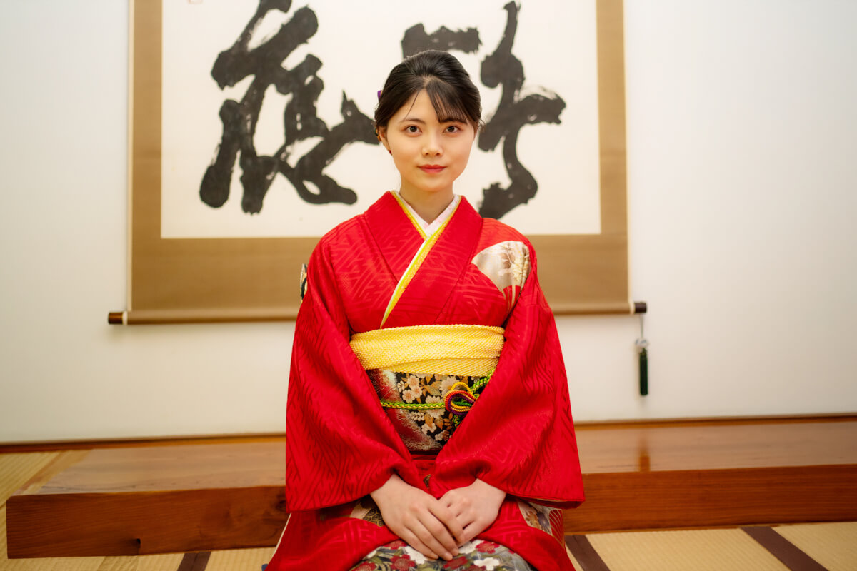 婚活写真の室内撮影